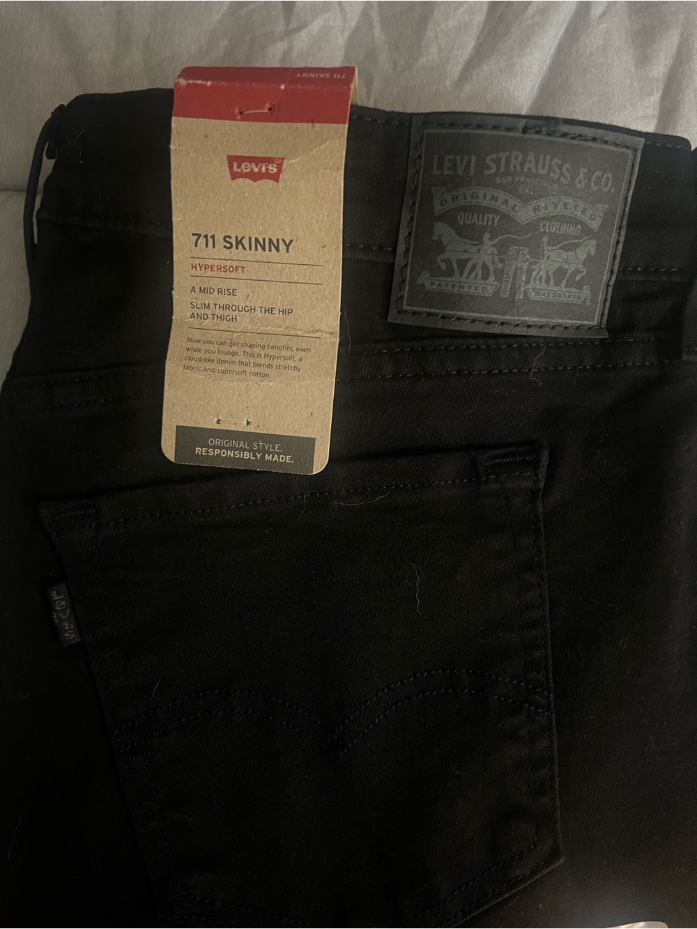 Levi's 711 Skinny Women’s Jeans - Black